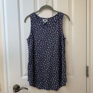 Star patterned tank top